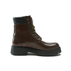 Frank Daniel - Derby Ankle Boot - Brown - Women