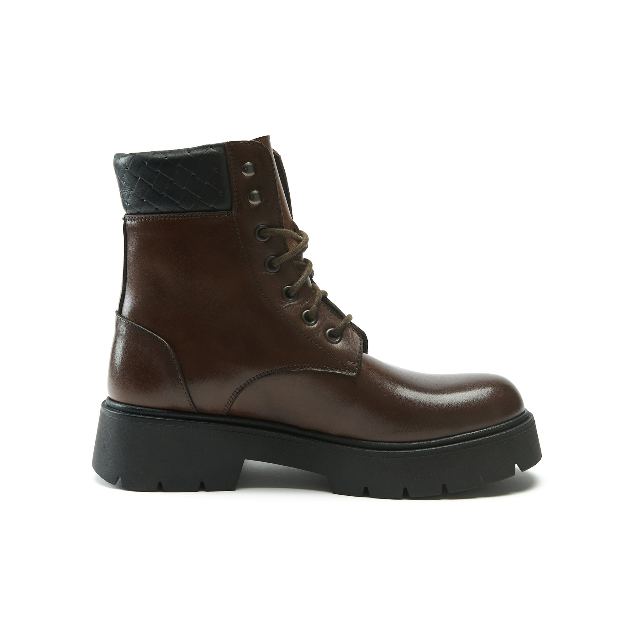 Frank Daniel - Derby Ankle Boot - Brown - Women