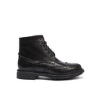 Frank Daniel - Lace-up Boots With Fins - Black - Women