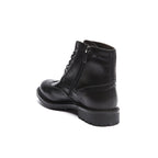 Frank Daniel - Lace-up Boots With Fins - Black - Women