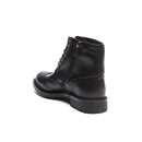 Frank Daniel - Botas Con Cordones Y Aletas - Negro - Mujer
