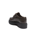 Frank Daniel - Derby Wing Cap - Dark Brown - Women