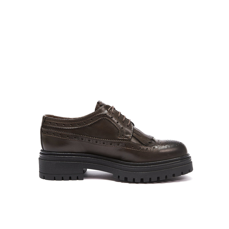 Frank Daniel - Casquette Aile Derby - Marron Foncé - Femme