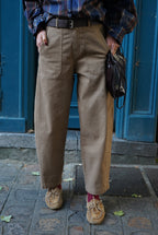 Jacob Taupe Balloon Trousers