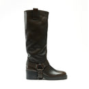 Frank Daniel - Bottes De Motarde - Marron - Femme