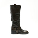 Frank Daniel - Bottes De Motarde - Marron - Femme