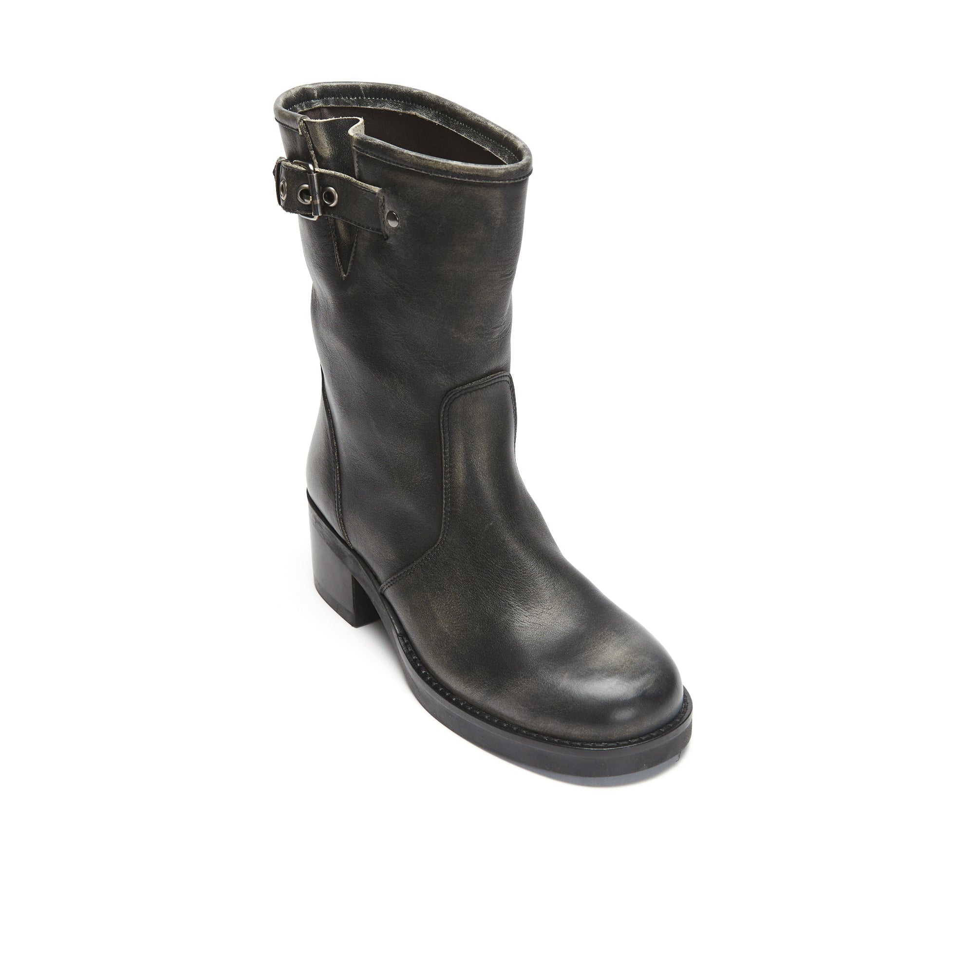 Frank Daniel - Biker Boots - Black - Women