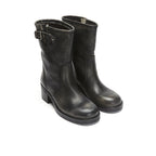 Frank Daniel - Biker Boots - Black - Women