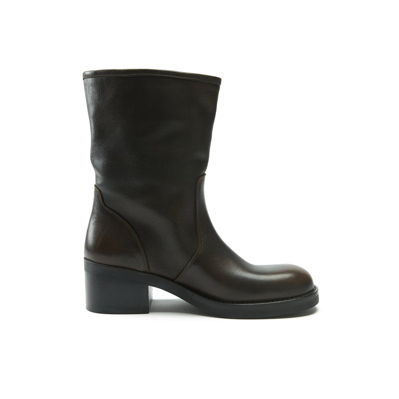 Frank Daniel - Bottes De Motarde - Marron - Femme