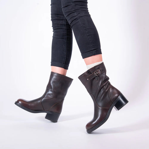 Frank Daniel - Bottes De Motarde - Marron - Femme