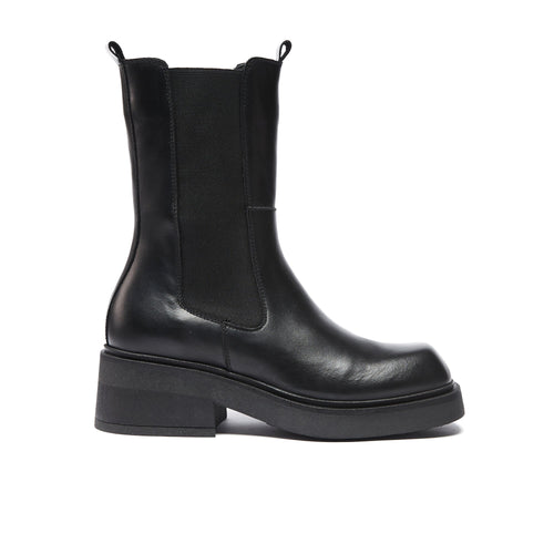 Frank Daniel - Bottes Chealsea - Noir - Femme