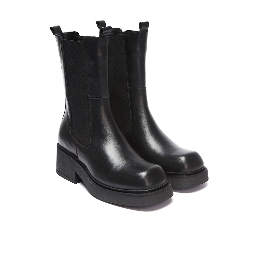 Frank Daniel - Bottes Chealsea - Noir - Femme