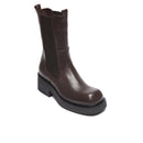 Frank Daniel - Bottes Chealsea - Marron Foncé - Femme