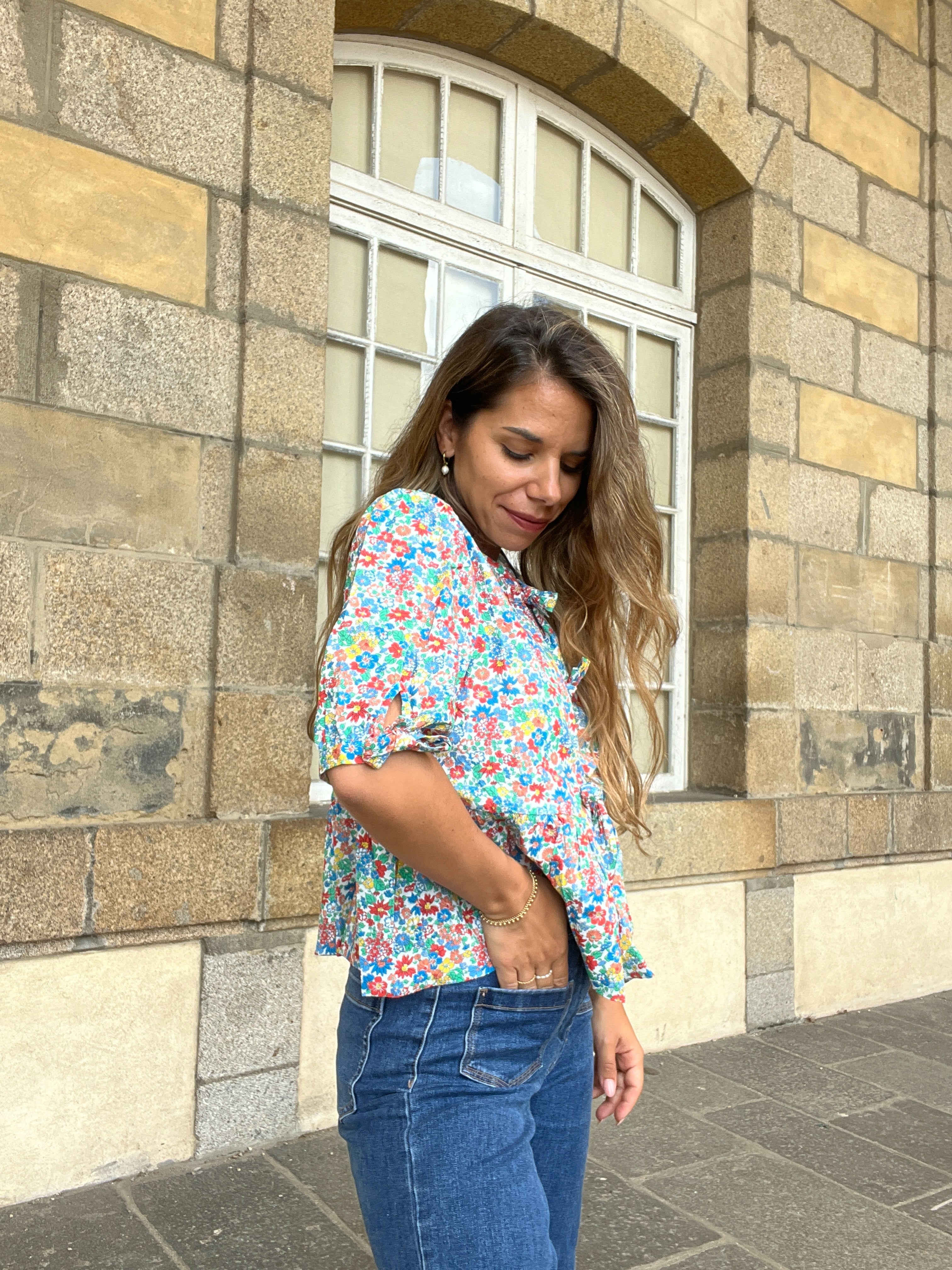 Faustine Bow Blouse