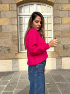 Pull Anna fuschia