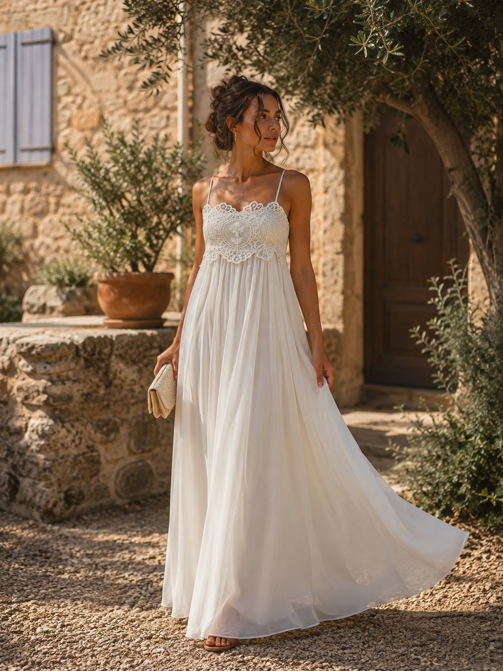 Robe Angelique - Ecru