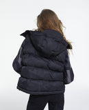 The Kooples - Sleeveless Down Jacket With Contrasted Yoke - Femme