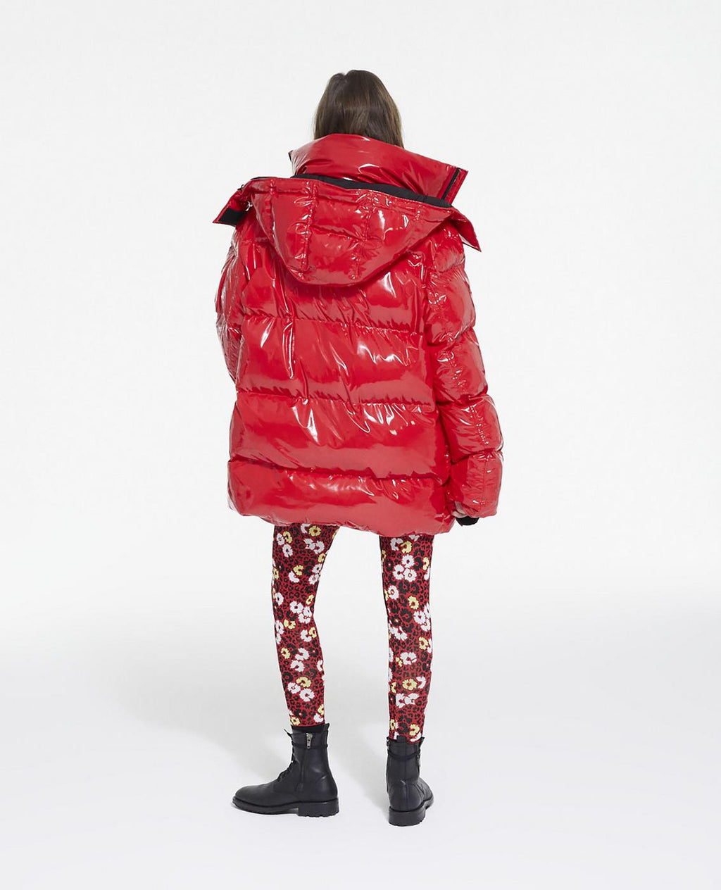 The Kooples - Doudoune À Capuche - Rouge - Femme