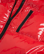 The Kooples - Doudoune À Capuche - Rouge - Femme