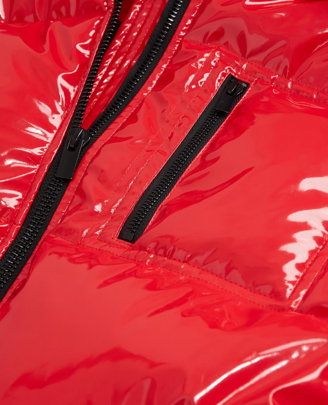 The Kooples - Doudoune À Capuche - Rouge - Femme