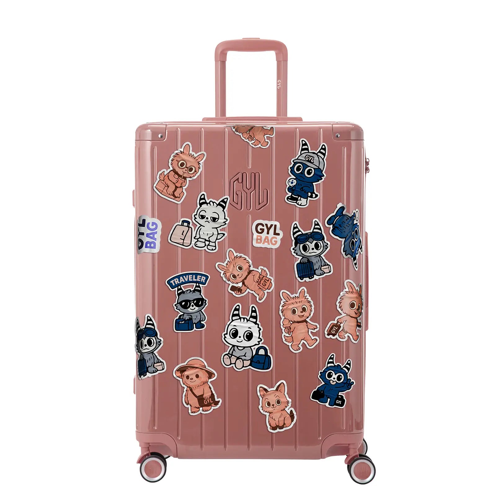 18 Stickers Estilo Labubu