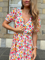 Robe Longue Fleurie Dorothée