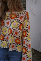 Blouse Crochet Zila - Coloré