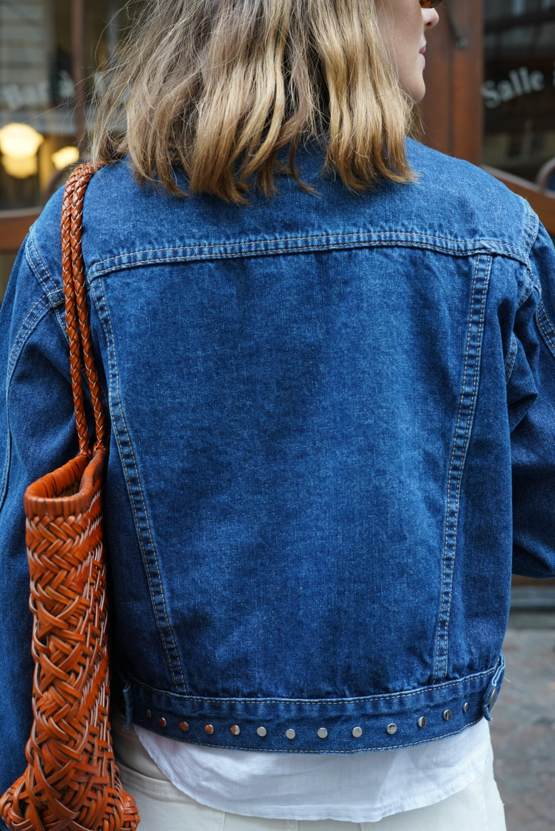 Thelma Denim Jacket Blue