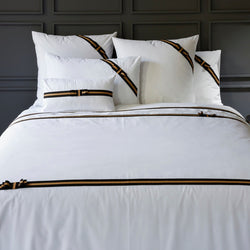 Fedora Camel bed set: Duvet cover + pillowcase (s)