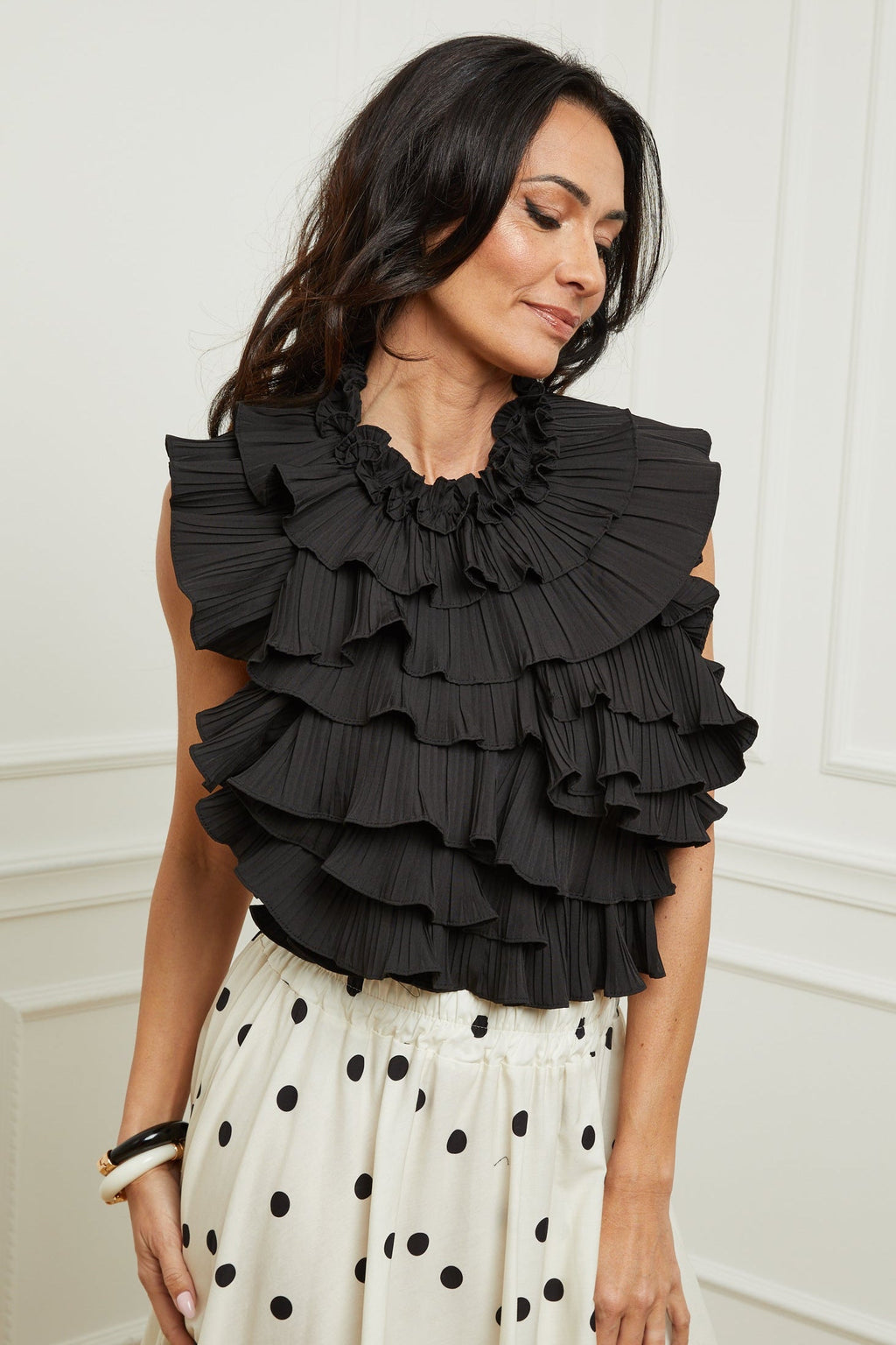 Top Satine - Noir