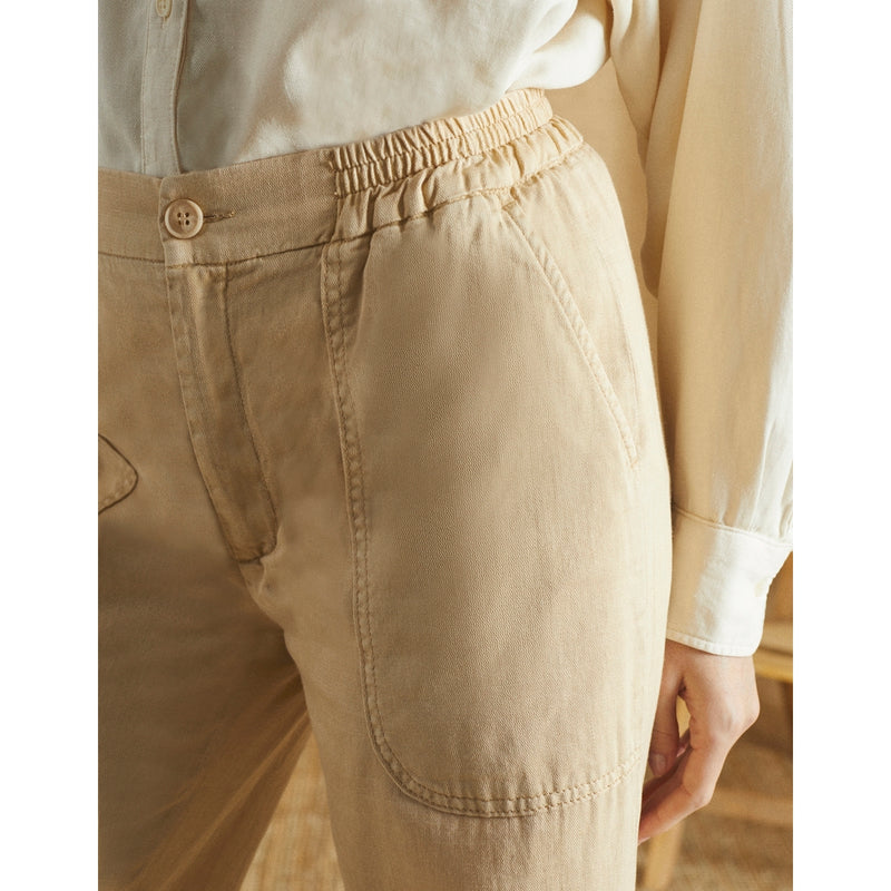 Reiko - Pantalon Felicia Colore - Ligh Sand - Femme