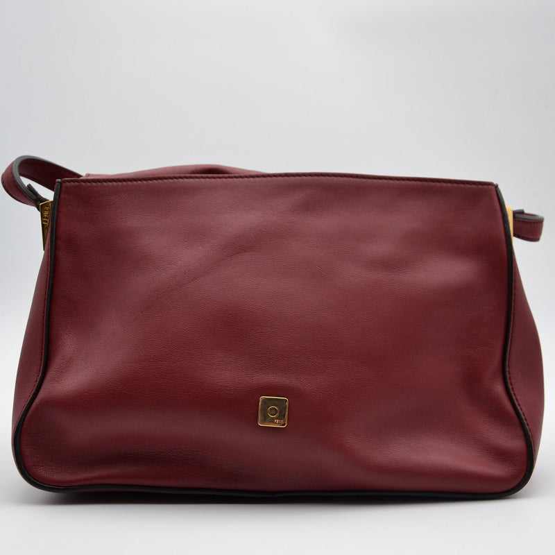 Fendi Mama Baguette Leather Red