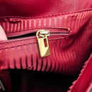 Fendi Mama Baguette Leather Red