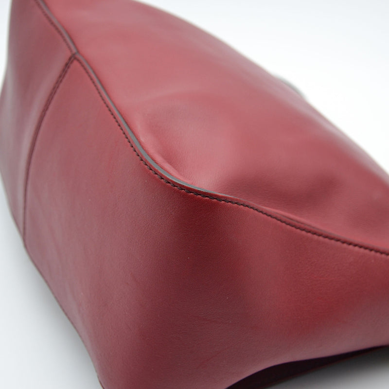 Fendi Mama Baguette Leather Red