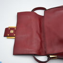 Fendi Mama Baguette Leather Red