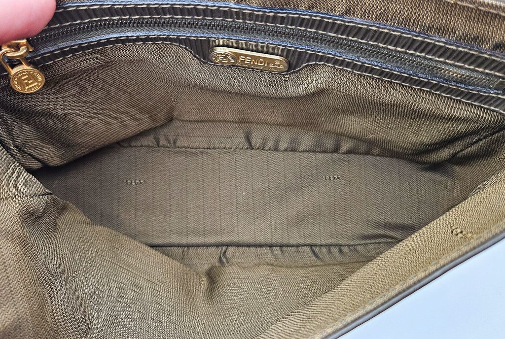 Vintage Fendi Épi Leather Bag