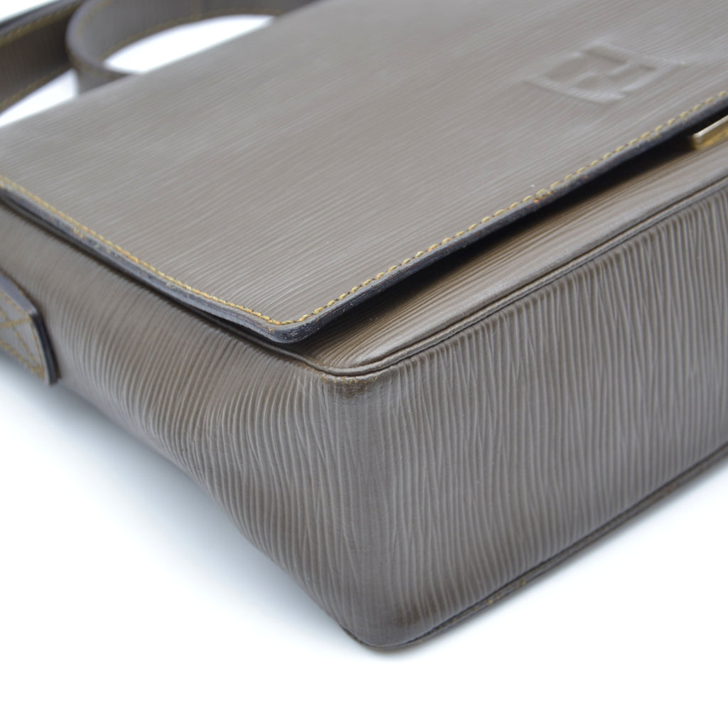 Vintage Fendi Épi Leather Bag