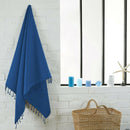 Fouta Eponge Unie Ocean Blue - 100 x 200 cm | Towel