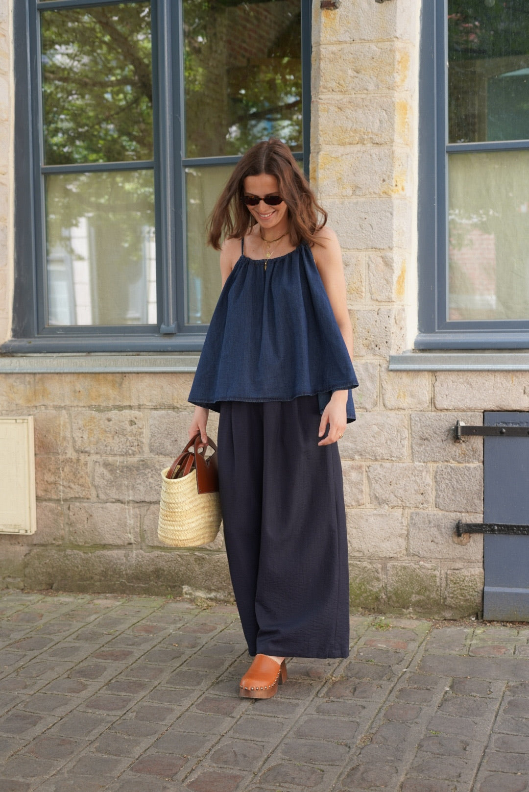Thomas Navy Pants