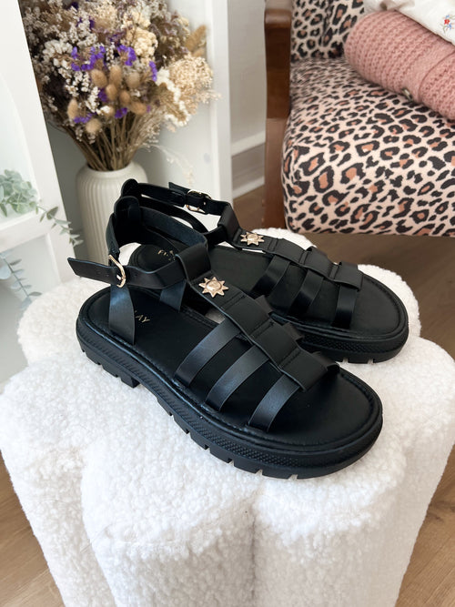 Sandales Amalia Noires