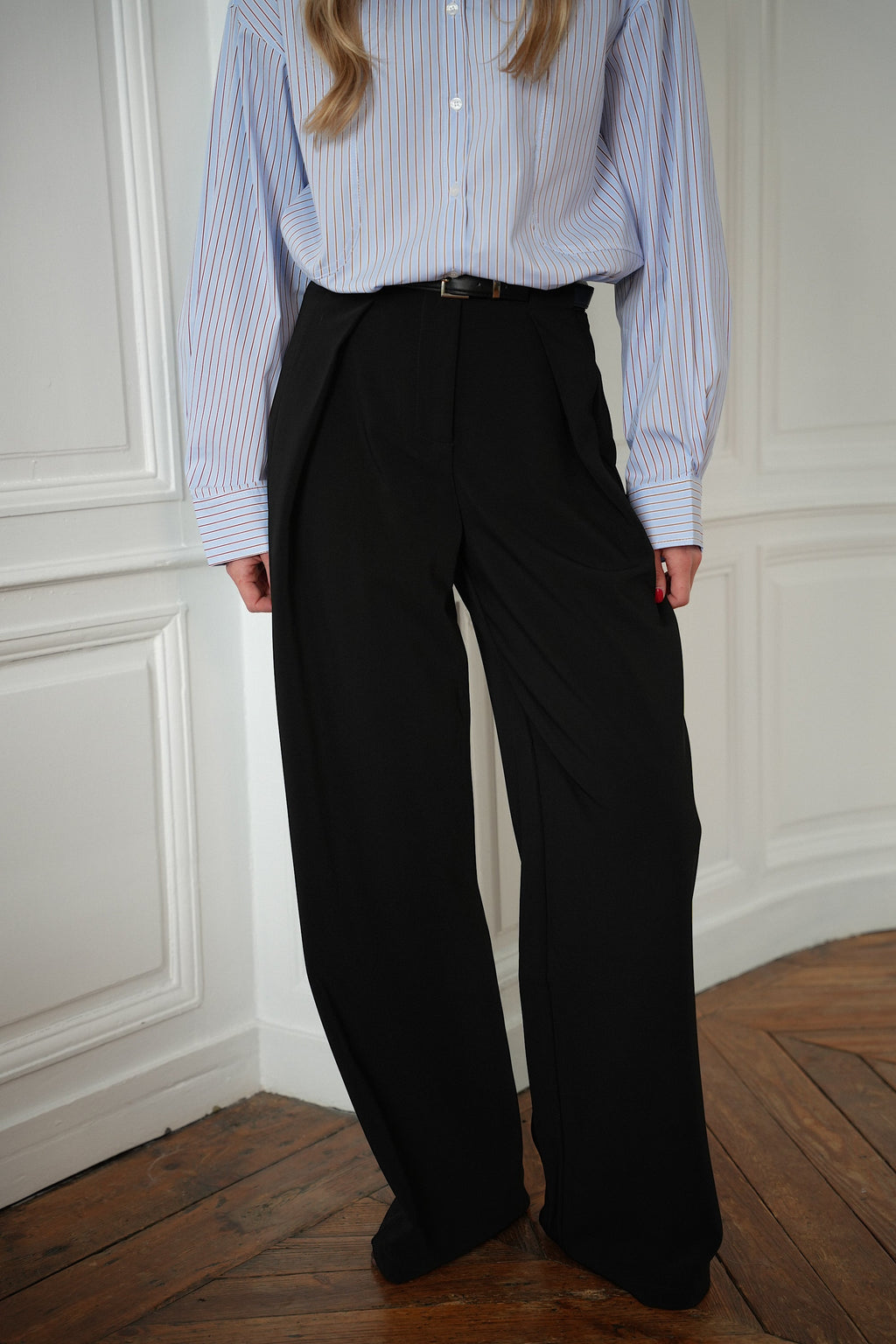 Sandro Black - Straight Pants
