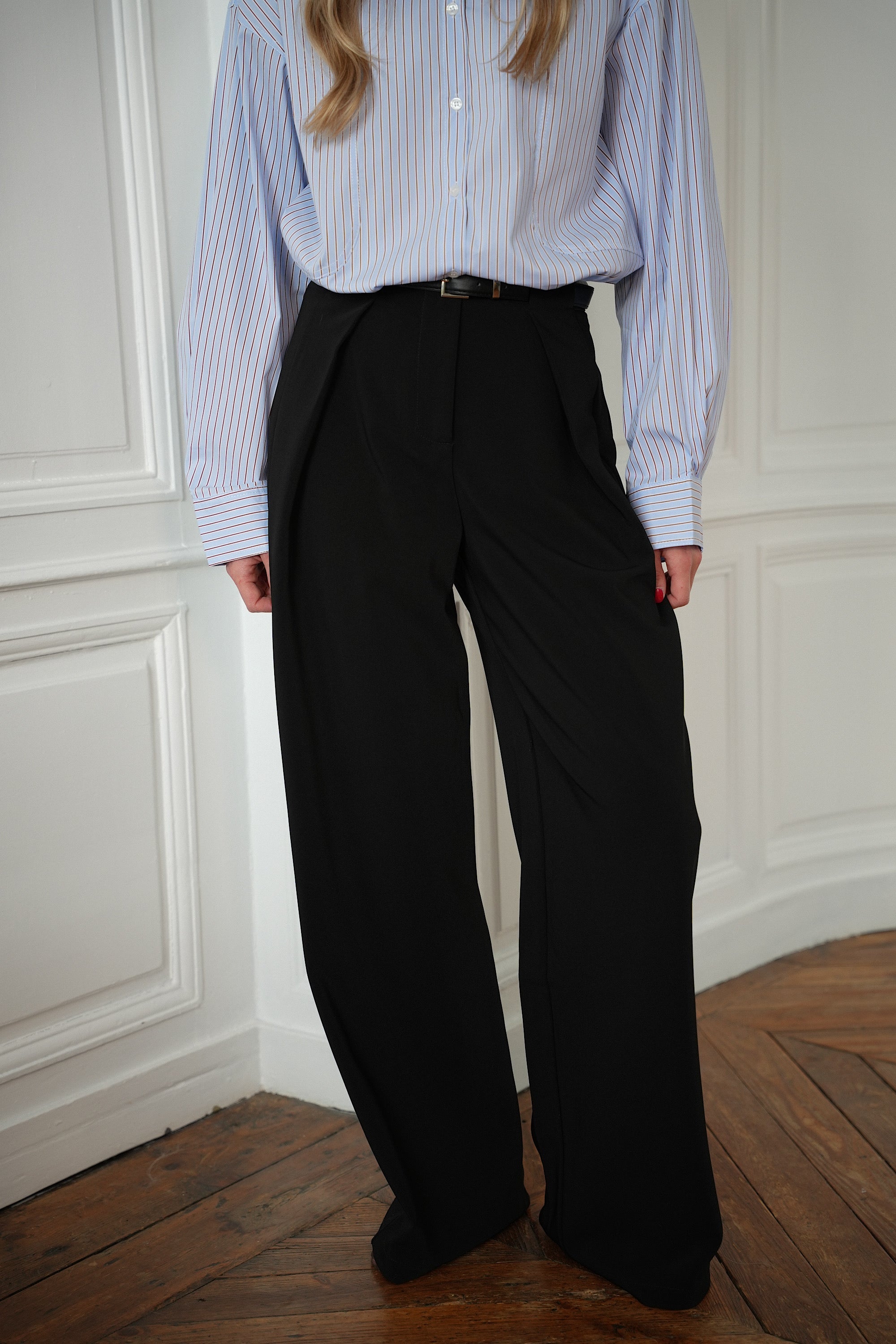 Sandro Black - Straight Pants