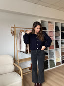 Cardigan Bleu Marine Honorine