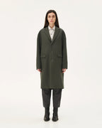 Manteau Genoa Ash Green