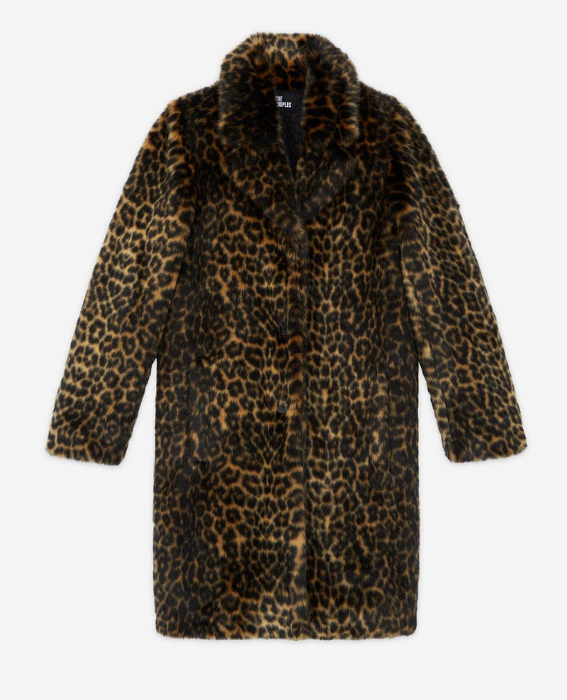 Fausse Fourrure Leopard - Femme