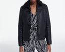 The Kooples - Blouson Biker En Fausse Fourrure - Femme