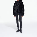 Veste Reversible Fausse Fourrure Et Nylon - Femme