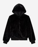Veste Reversible Fausse Fourrure Et Nylon - Femme