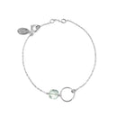 Fiji Aquamarine Silver Bracelet