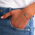 Bracelet Fidji Quartz Vert